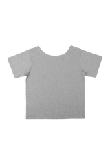 MELTING ROSE TEE #GREY