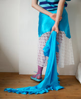 frill jersey scarf