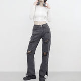 Ned Buckle Suede Middle Boots