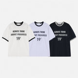 ウィズリーリンガー半袖Tシャツ (3 Colors)