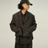 Bonjour Crop Blazer