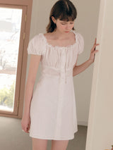 LACE MINI ONEPIECE WHITE