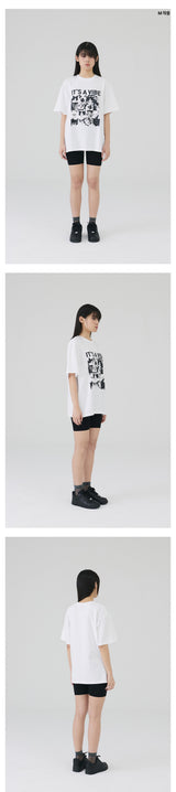 キャットフェイスＴシャツ