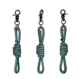 rope keyring (green)