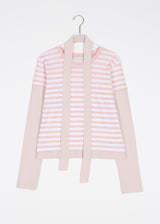 STRIPE DOT LAYER TEE