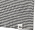 薄手ストライプTシャツ(グレー)