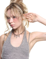 Intense Gray Necklace