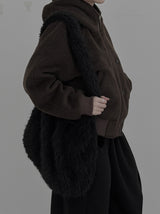 Dumble Wool Quilted Button Jumper