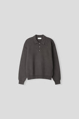 Hachi flow collar knit