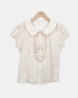 Rohue Frill Short Sleeve Blouse
