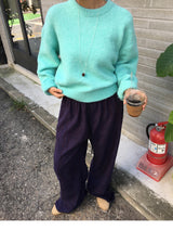 ウェービーワイドパンツ(3color)
