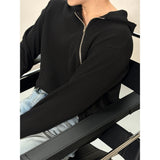 [Unisex] Side zipper hood knit sleeves(3color)