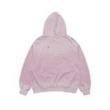 25FW ディストレスフーディー ライトピンク