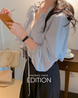 [MADE] Kyunin string blouse