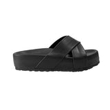 Double sole cross slippers