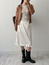 All Day Viscose Round Neck Cardigan