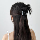 Thorn bun magpie ハーフアップ ヘアクリップピン (24H001)
