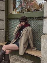 [Wool 50%] Mignon single classic jacket