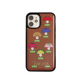 Fruits Fang Fang Brown Epoxy Phone Case
