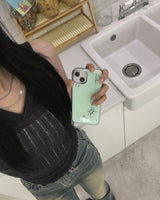 [MADE] Twinkle phone case_Silver Bumper