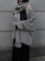 basic soft muffler (2color)