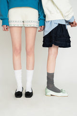 Rose flat shoes_mint