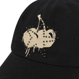 メルティングチェリーボールキャップ [BLACK]