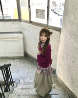 woorong round cardigan