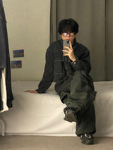 Daily Cargo String Balloon Wide Pants 3C