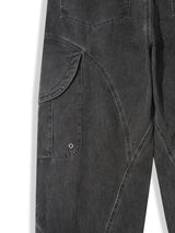 HD Round Pigment Cargo Pants (2C)