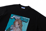 Pileコラボレーション l フロントプリントTシャツ