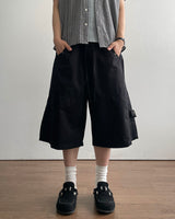 Pore Eyelet Bermuda Pants