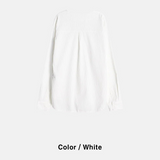 [S/S] ノンカラーパターンシャツ(2color)