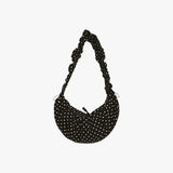 DOT SHIRRING SHOULDER BAG