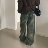 [MADE] Pivet True 3D Pocket Washing Wide Denim Pants