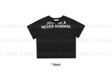 ノーマル レタリング Tシャツ