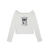 KITTEN LACE TOP