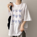 ハート ボックス ショートスリーブ Tシャツ