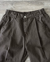 MPウォッシュカーブドパンツ BR