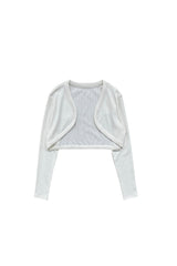 ARIOSO BOLERO SET / WHITE