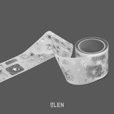 シューティングスターPETキスカットテープ (Silver Foil)