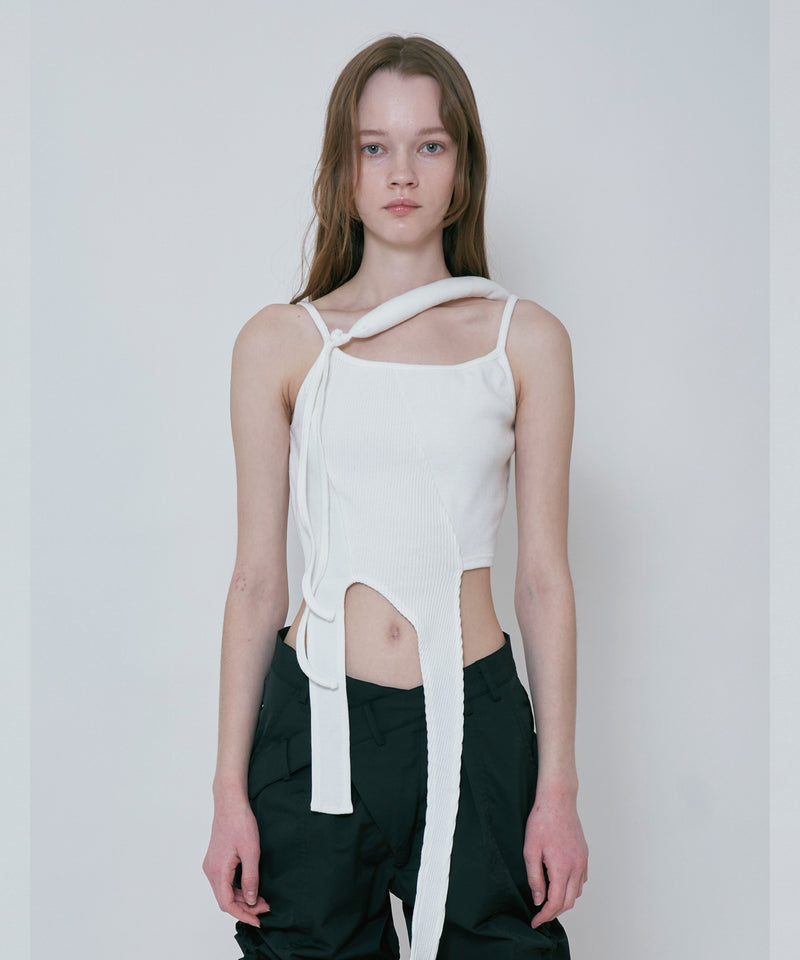 DEFORMATION PUFF CAMISOLE