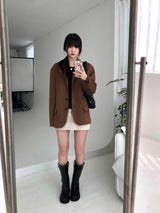 Ronnie cotton mini skirt (one color)