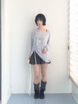 ライト テクスチャー シャーリング Tシャツ