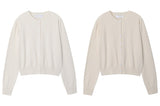All Day Viscose Round Neck Cardigan