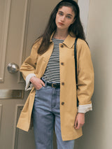 HALF TRENCH COAT BEIGE