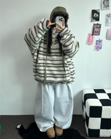 フォーマルバルーンサイドピンタックロングパンツ 🤍🩶🖤2SIZE/3COLOR