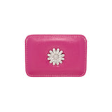 デイジースリムミニトランスポーテーションカードウォレット fuchsia pink