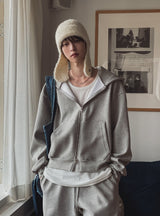 Kao Crop Hood Zip-up