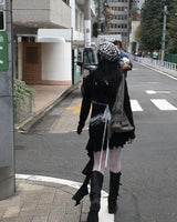 アンバランスフリルワンピース